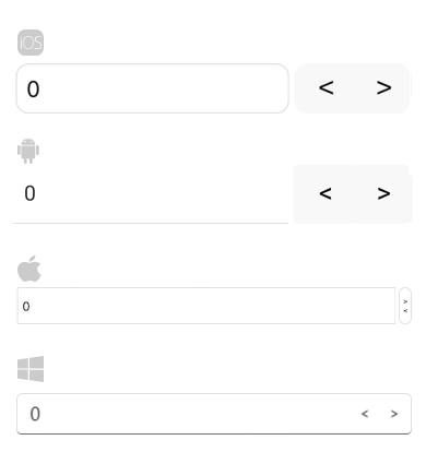 .NET MAUI NumericInput Button Text Customization
