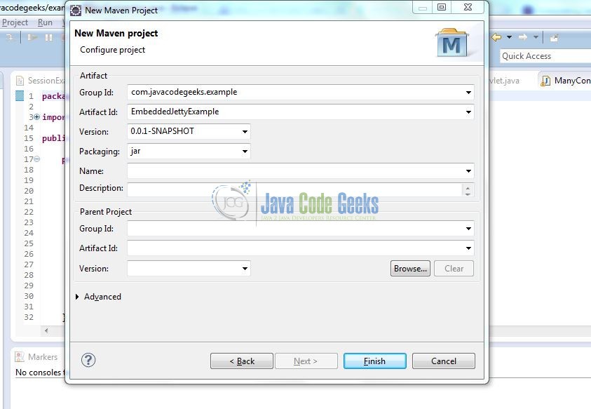 Embedded Jetty Example