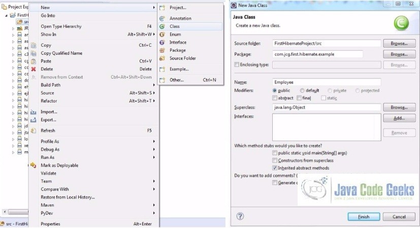 Fig. 4: Persistent Class