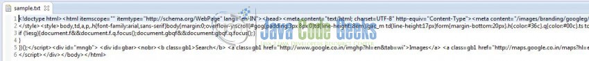 Fig. 13: Application Output