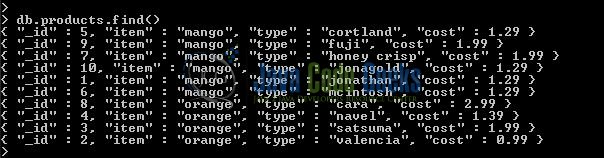 Fig. 5: Mongo database & collection
