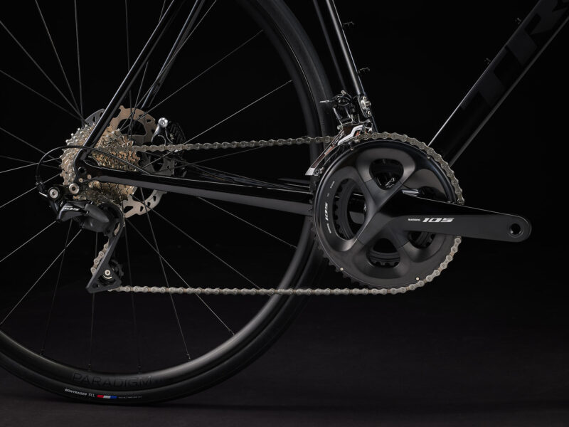 closeup details of new trek emonda ALR