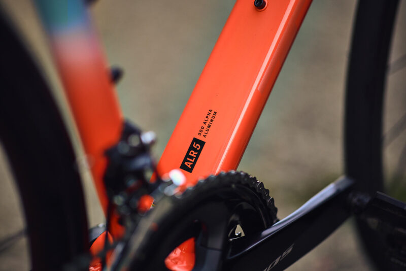 closeup details of new trek emonda ALR