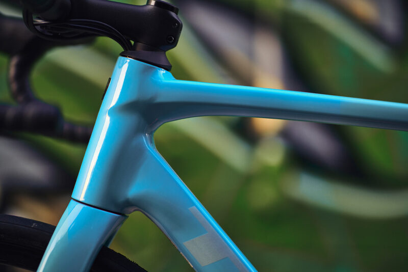 closeup details of new trek emonda ALR