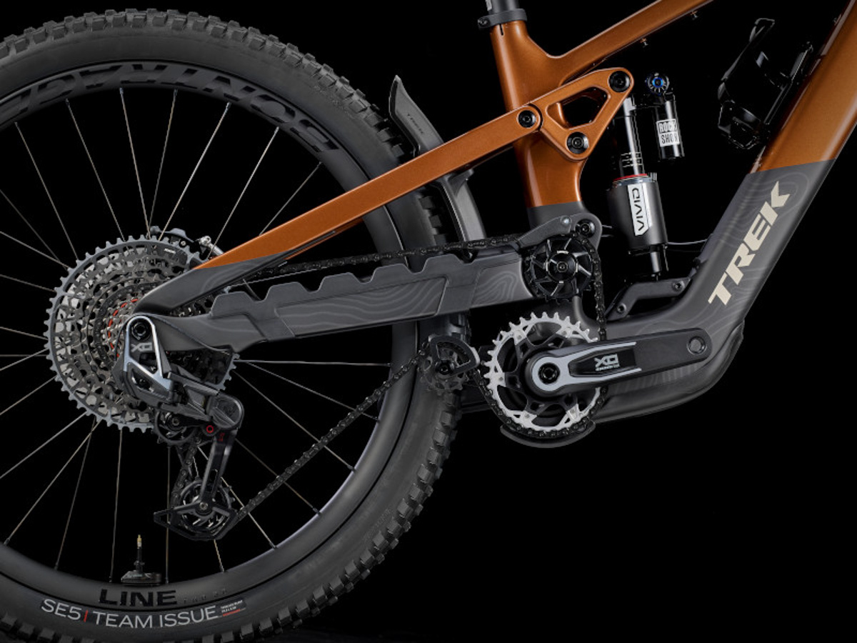 Trek Slash+, rear end
