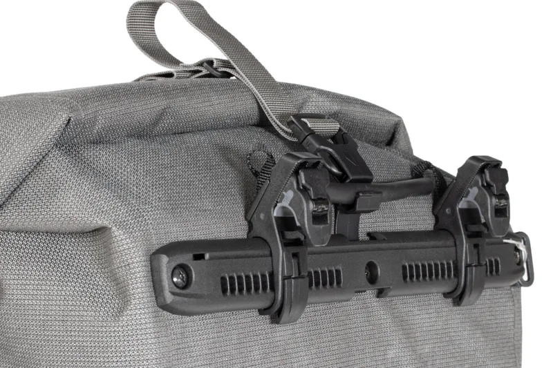 Ortlieb’s New Versatile Quick-Lock System Adjusts to Rack Tube Diameter