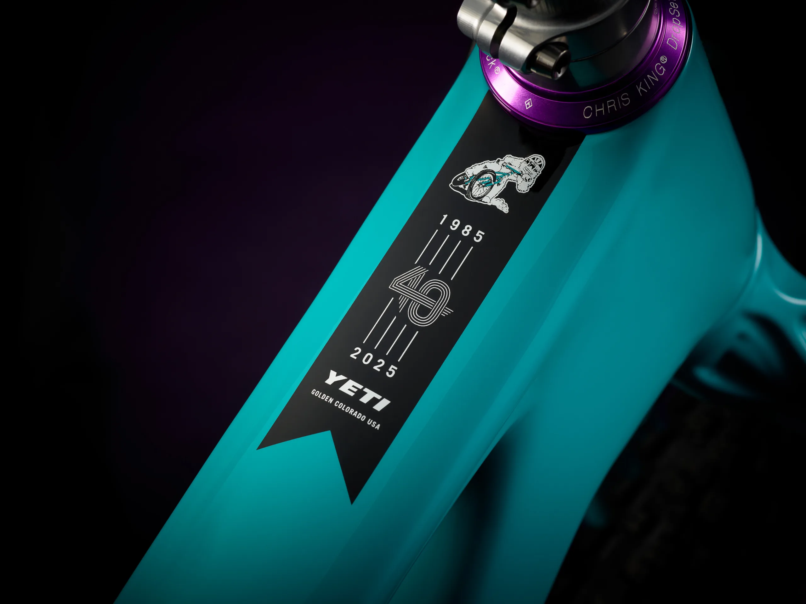 Yeti ASR Limted 40th anniversery front logo