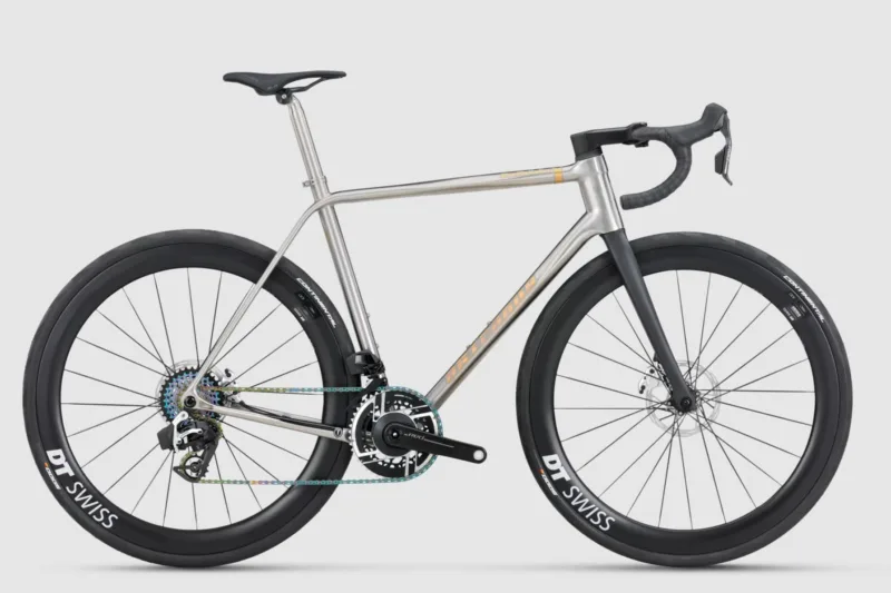 The Van Nicholas Astraeus is a Limited Edition, Beautiful Titanium Race Machine