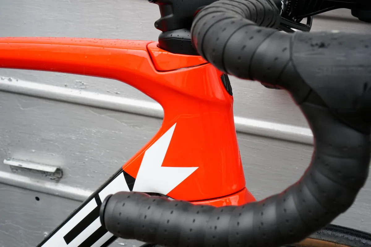 2021 Trek Emonda SL 6 Pro pack and detail shots against silver g