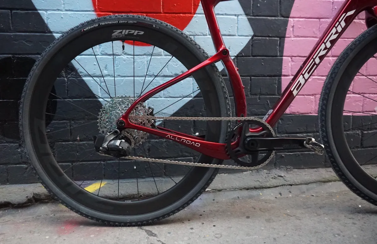 Berria Belader Allroad LTD against a graffiti background