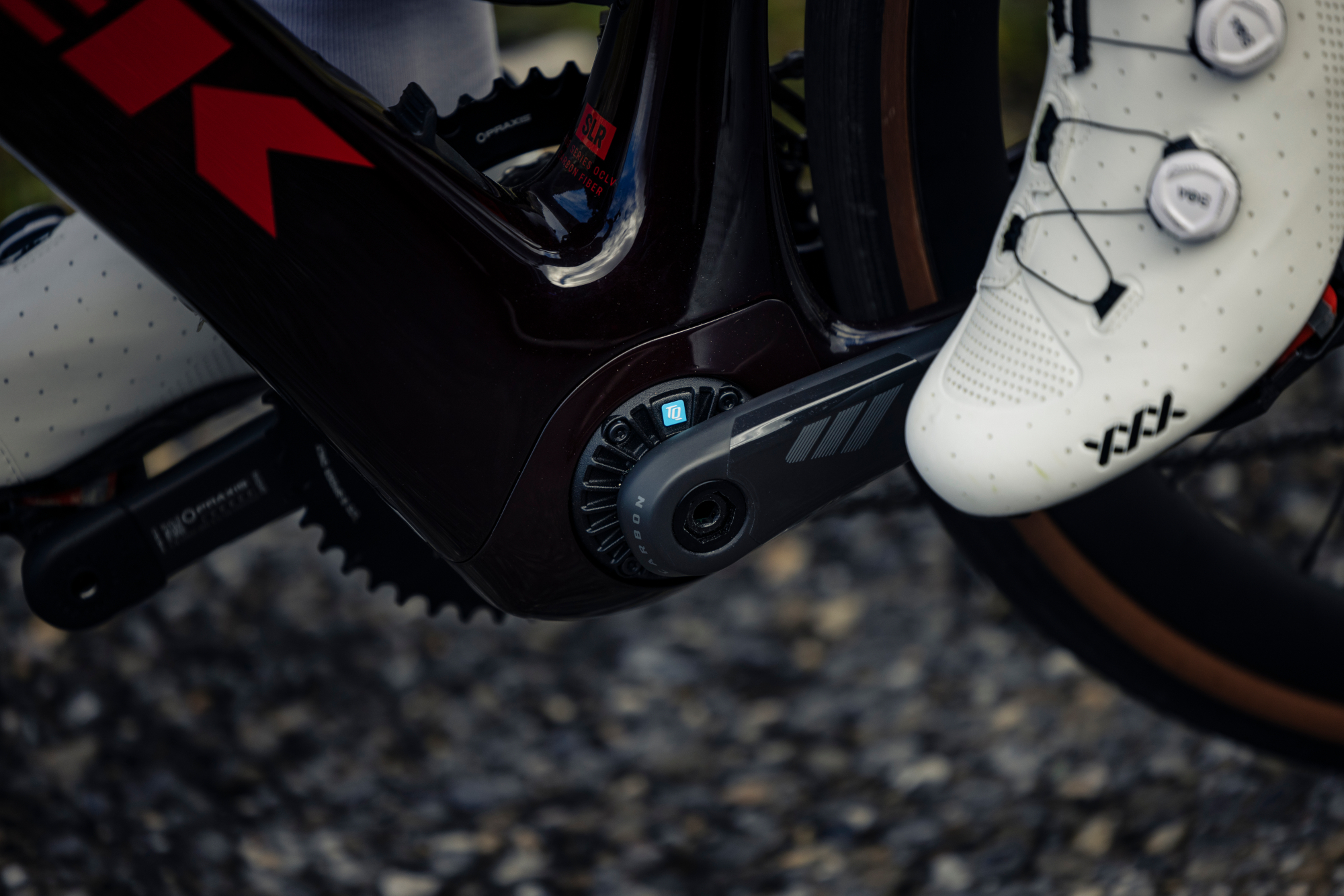 Trek's Domane+ SLR features a TQ motor and battery