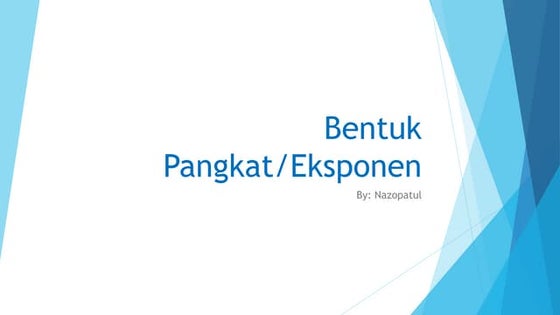 01-BILANGAN BERPANGKAT-bilangan eksponen.pptx