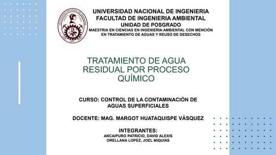 02. Tratamiento químico procesos químicos