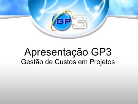 02 GP3 Gestao de Custos em Projetos