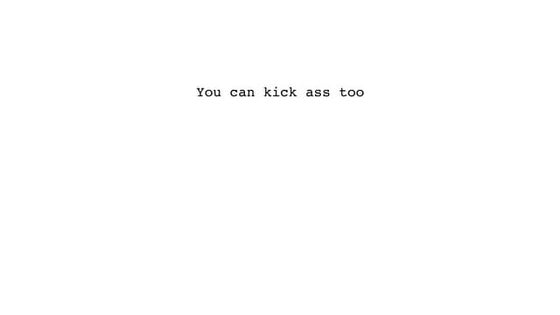 You Can Kick-Ass Too, AtlasCamp US 2012