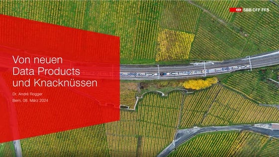 BATbern52 SBB zu Data Products und Knacknüsse