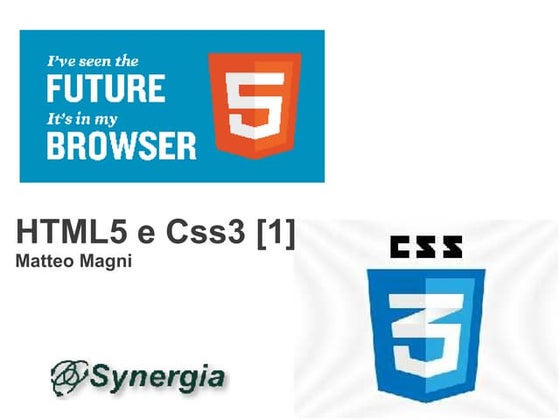 HTML5 e Css3 - 3 | WebMaster & WebDesigner