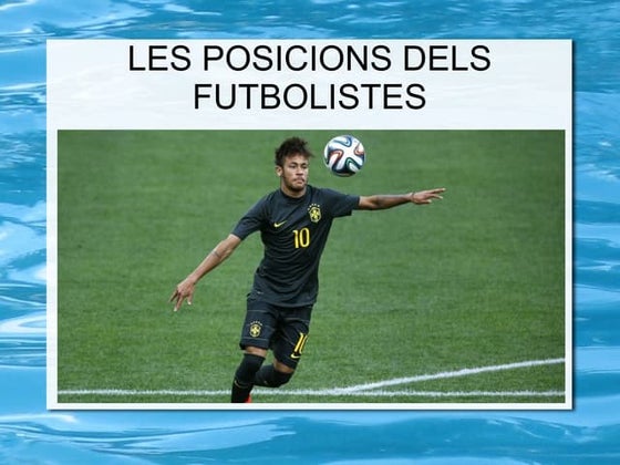Les posicions dels futbolistes