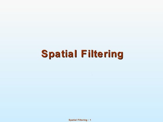06 spatial filtering DIP