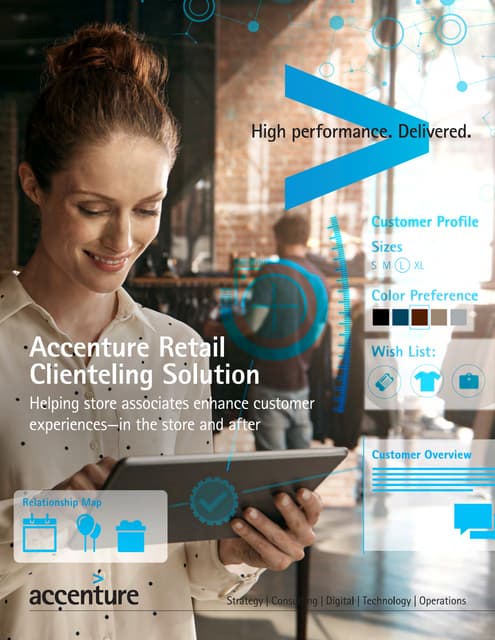 Accenture Retail Clienteling Solution