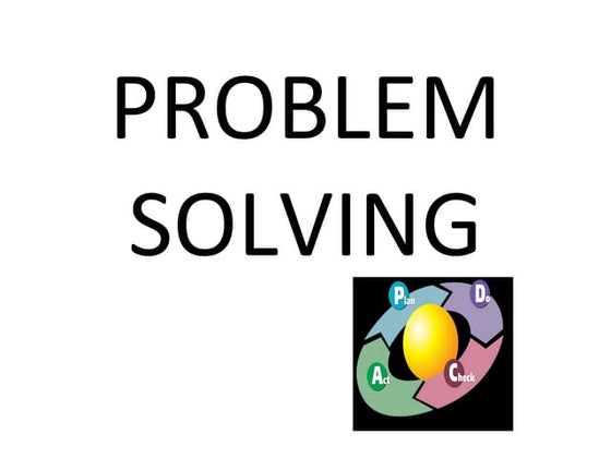 086 pcda problemsolving training