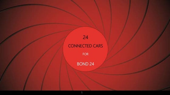 24 Connected Car features to look out for before the release of Bond 24