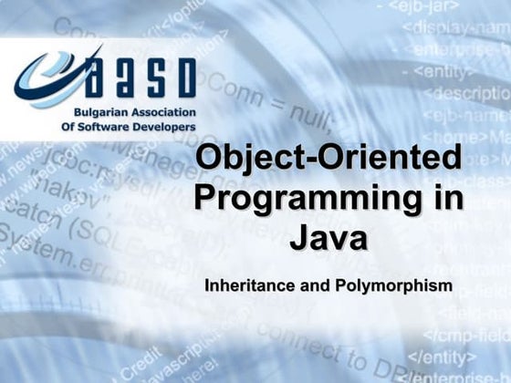 Inheritance and Polymorphism
