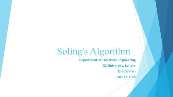 1 sollins algorithm