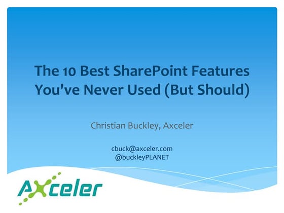 10 Best SharePoint Features You’ve Never Used (But Should)