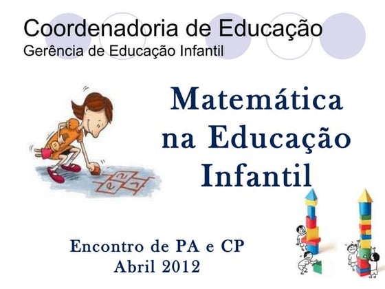 Matemática na Educação Infantil