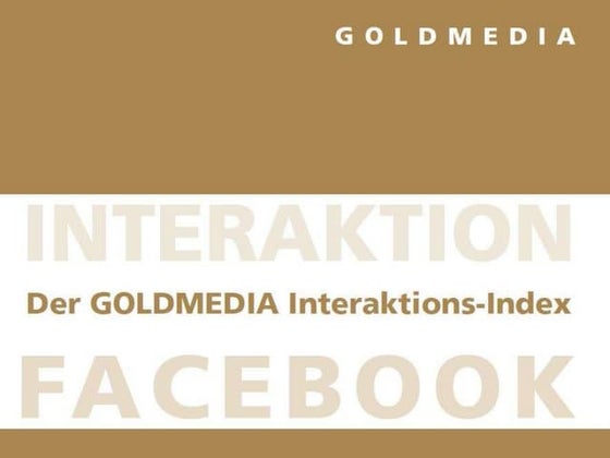 Goldmedia Interaktions-Index - Januar 2013
