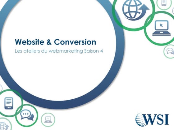 Les Ateliers du web marketing Saison 4 - Website & Conversion