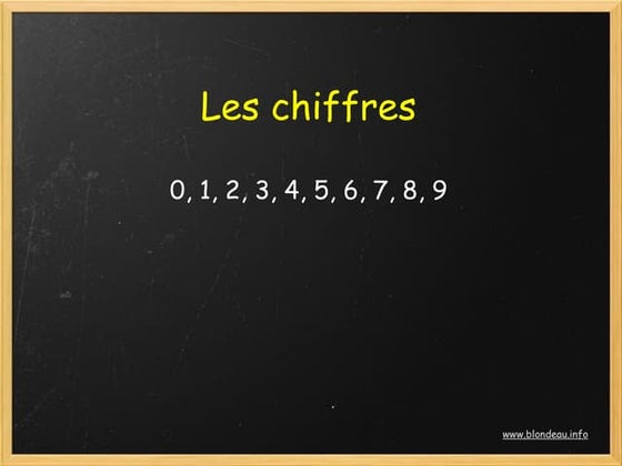 A1 Les chiffres