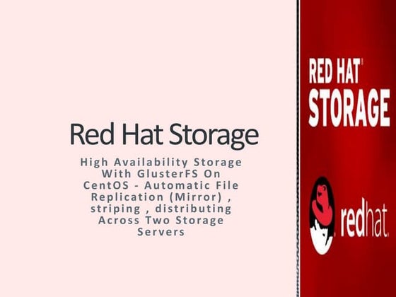 Software Defined storage
