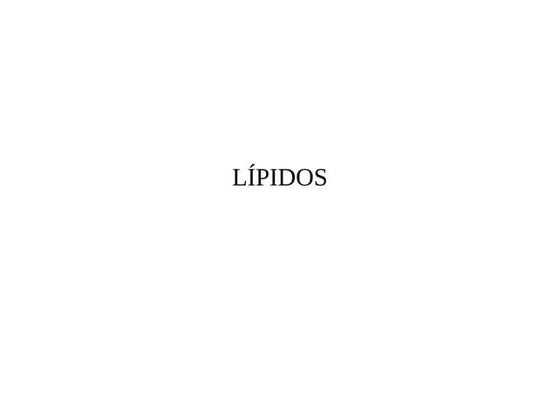 Lípidos