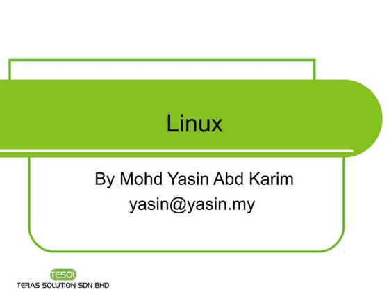 1. centos tutorial