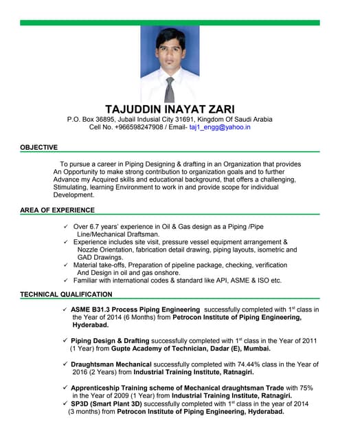 Taj CV