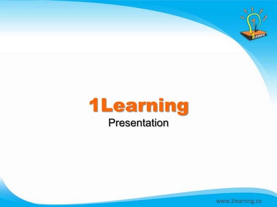 1learning moc presentation
