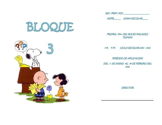 PLANEACION DE 1ER AÑO DE PRIMARIA BIMESTRE 3