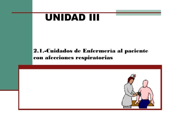 2.1 afecciones respiratorias