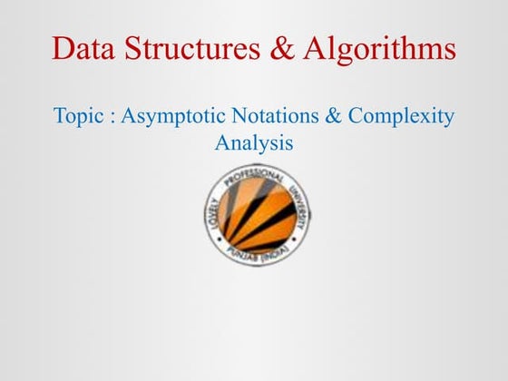 2. Asymptotic Notations and Complexity Analysis.pptx
