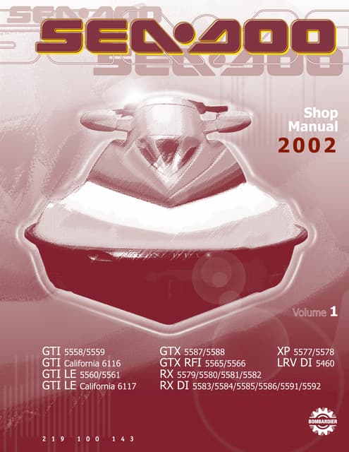 2002 Sea-Doo GTI LE Service Repair Manual 1.pdf