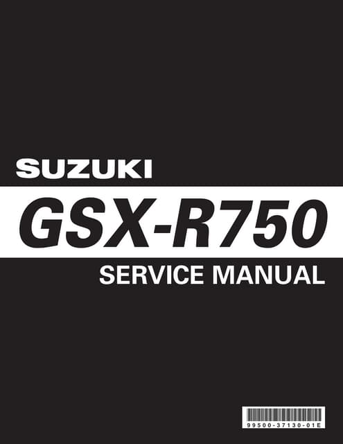 2007 Suzuki GSX-R750 GSXR750 Service Repair Manual.pdf