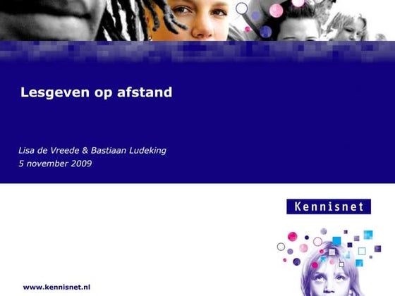 20091105 I&I Lesgeven op Afstand