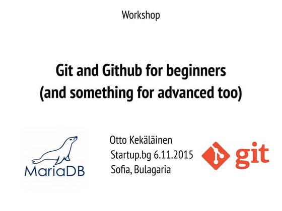 Git and Github workshop