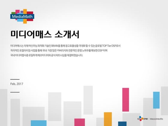 [메조미디어] 미디어매스 소개서