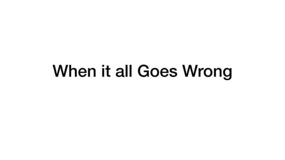 When it all goes wrong | PGConf EU 2019 | Will Leinweber