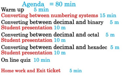 2019 numbering systems decimal   binary octal hexadecimal
