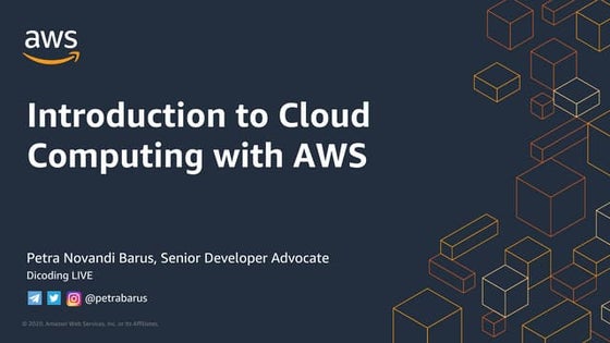 Pengantar Cloud Computing dengan AWS - Petra Novandi Barus