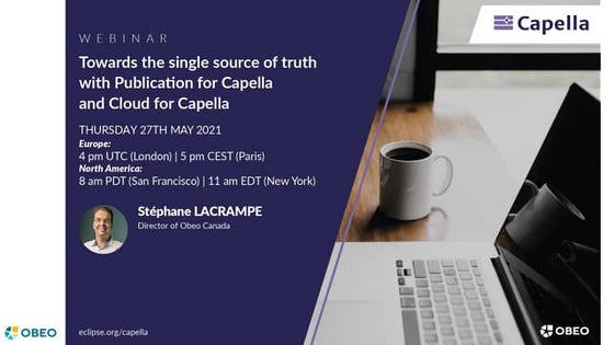 To the Single Source of Truth with Publication for Capella & Cloud for Capella